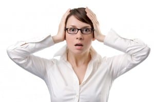 Woman Panic