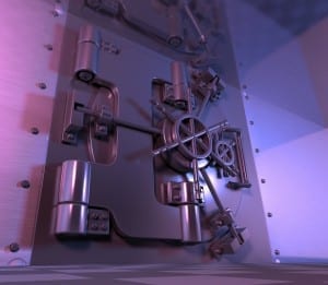 Safe with powerful locks